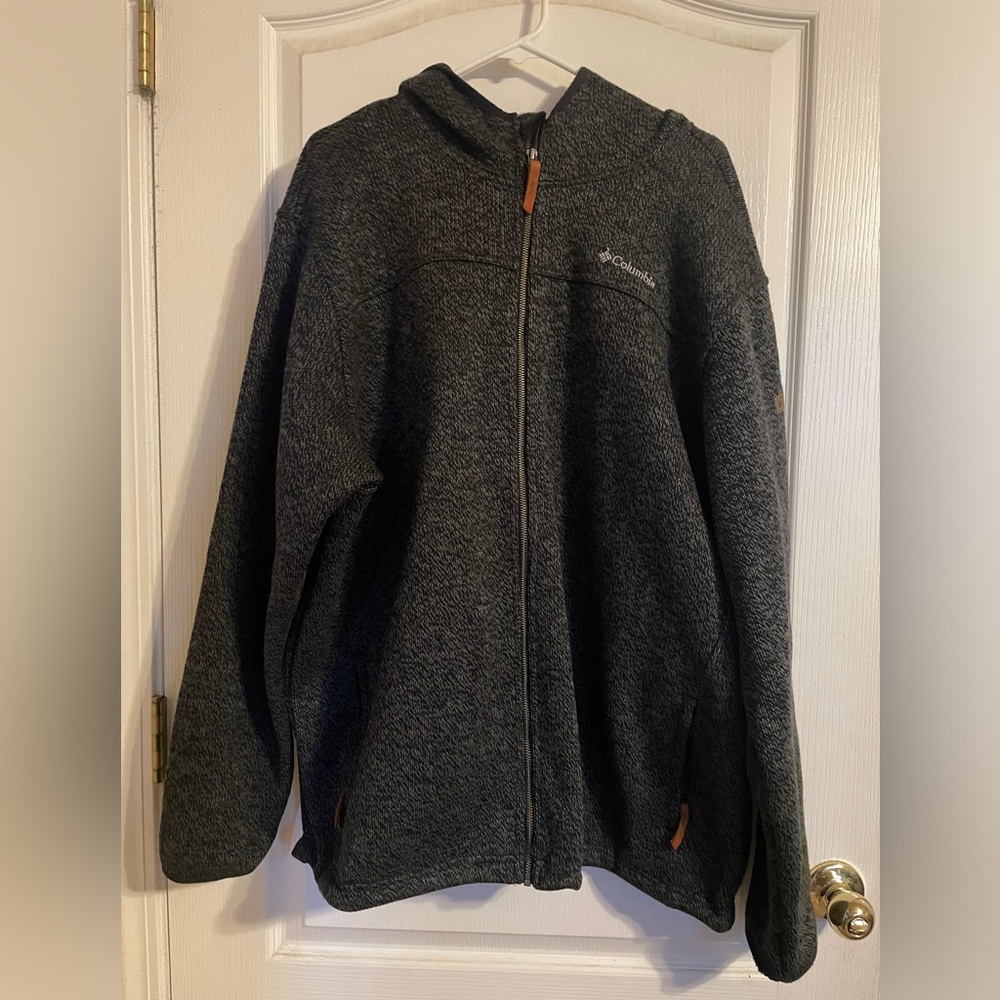 Columbia Charcoal Utility Jacket XXL Staple‎ Full Zip Basic Gorpcore Outdoor
